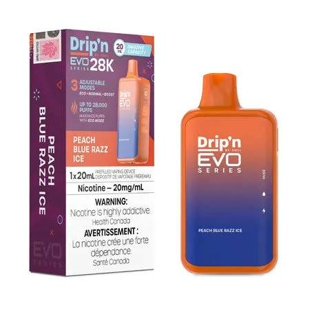 Peach Blue Razz Ice Drip'n EVO 28K - Envi
