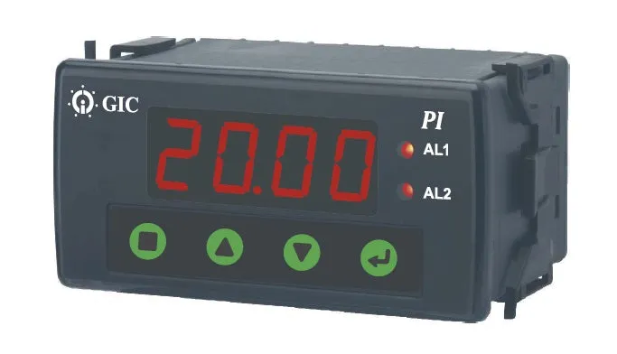 PIB12C, 48x96mm, Panel Meter, DC Ammeter DC Voltmeter Input 0-10V/4-20mA/RTD/Thermocouple, 2 x Alarm Outputs SPDT 5A @ 250VAC/24VDC (SPDT), Retransmission Output 0-20mA/4-20mA/0-10V/0-5V, 24VDC Sensor Supply, 85-270VAC/DC Supply, Modbus RS485
