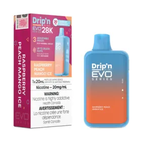 Raspberry Peach Mango Ice Drip'n EVO 28K - Envi