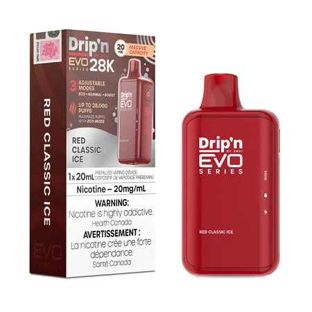 Red Classic Ice Drip'n EVO 28K - Envi