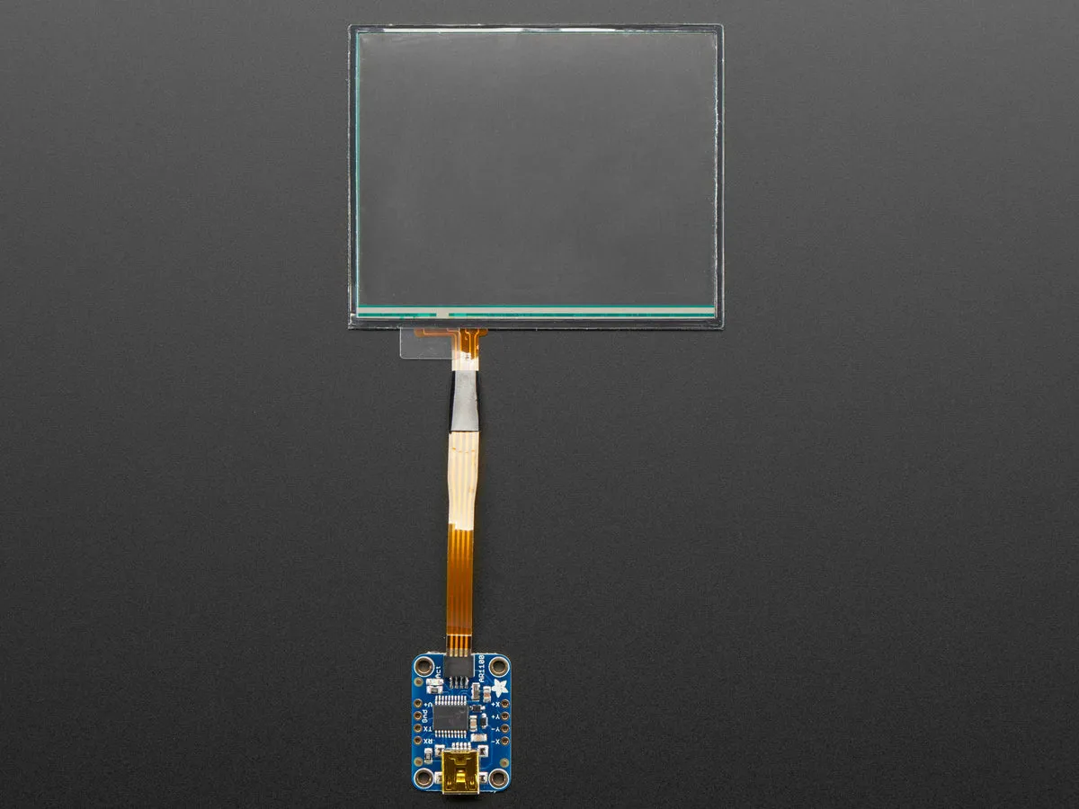 Resistive Touch screen - 3.7\" Diagonal"