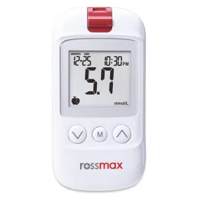 Rossmax HS200 Blood Sugar Monitor Model SV For Diabetes Management