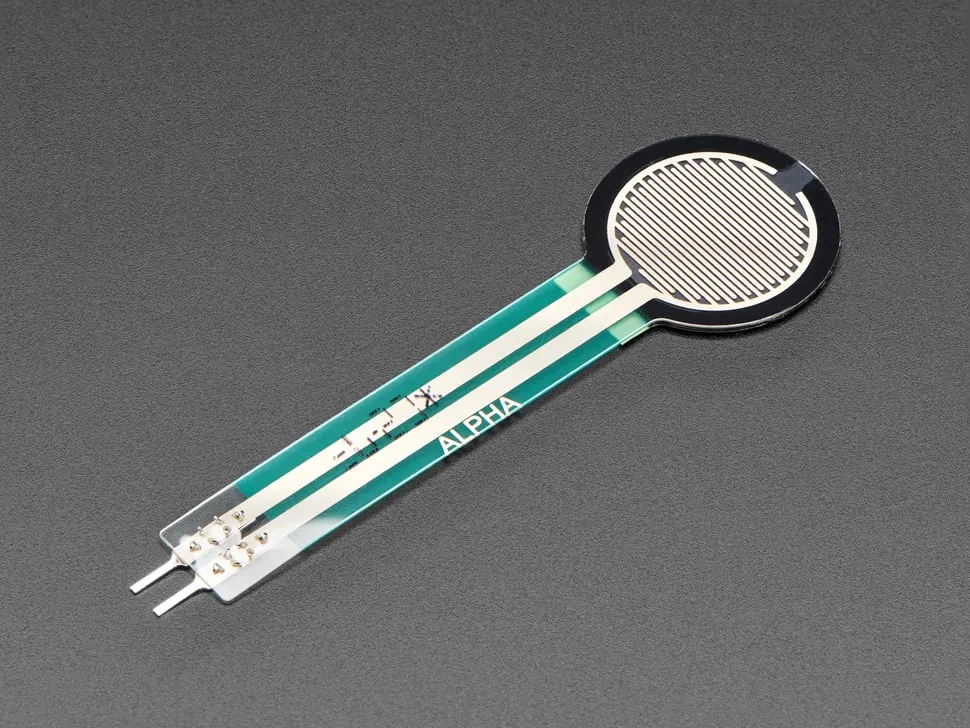 Round High Force Sensitive Resistor (FSR) - 1 ~ 100 Newton Force