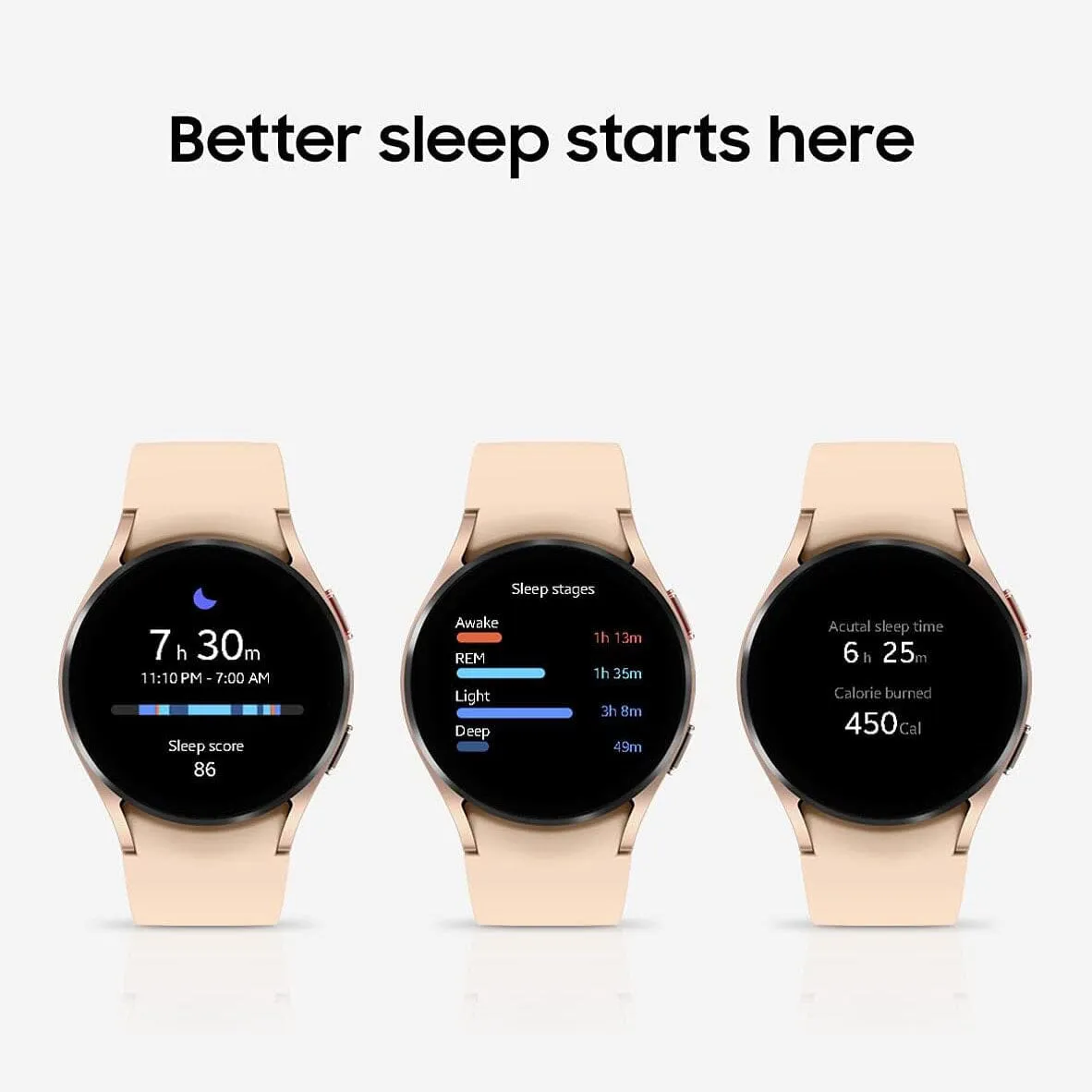 Samsung Galaxy Watch 4 40MM Smartwatch with ECG Monitor Tracker (Refurbished)