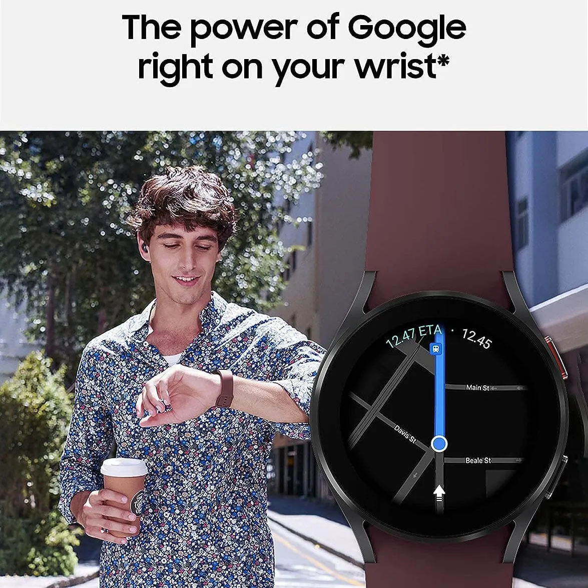 Samsung Galaxy Watch 4 40MM Smartwatch with ECG Monitor Tracker (Refurbished)