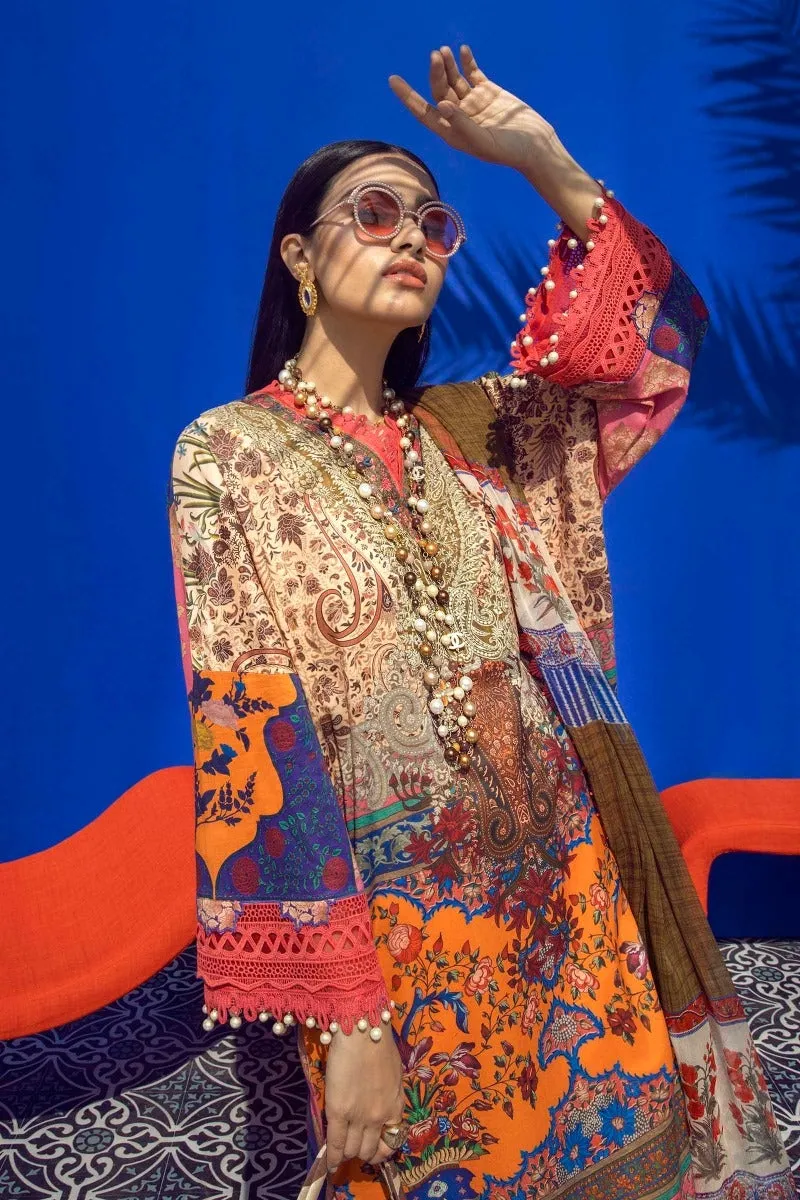 Sana Safinaz Muzlin Spring Lawn Collection 2021 – M211-021B-BI
