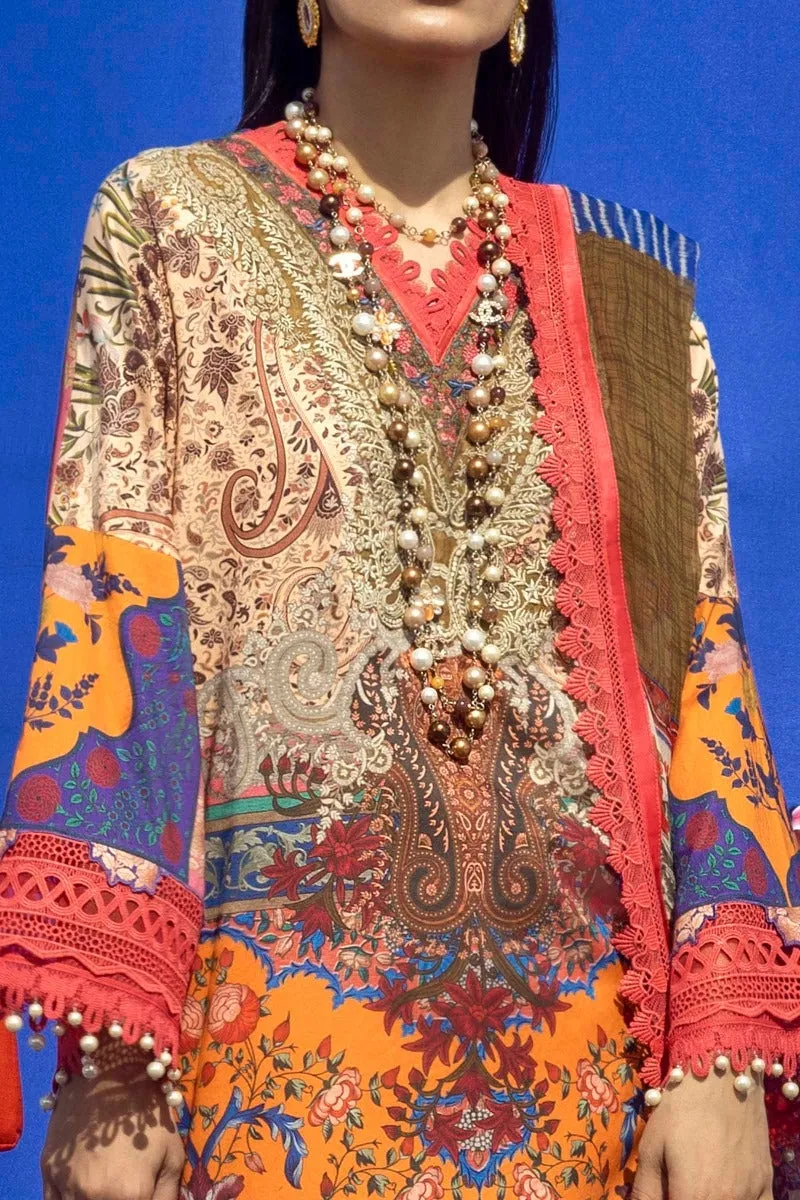Sana Safinaz Muzlin Spring Lawn Collection 2021 – M211-021B-BI