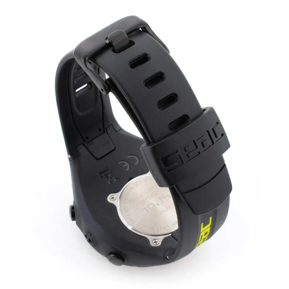 SEAC APNEA HR Freeddiving Computer, Black.Yellow