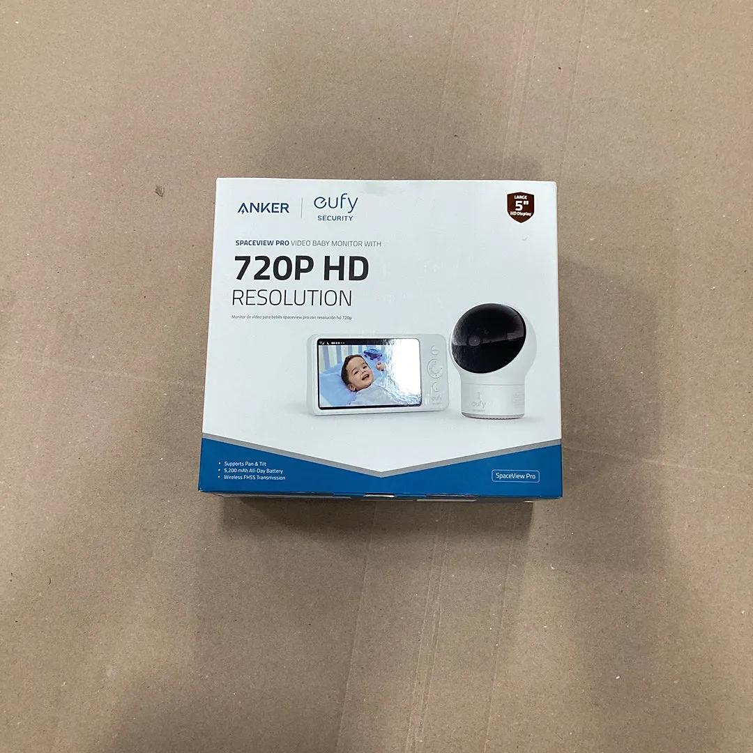 Security SpaceView Baby Monitor - White