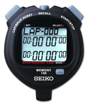 SEIKO S056-B 100 Lap Memory for Sports in General - Black