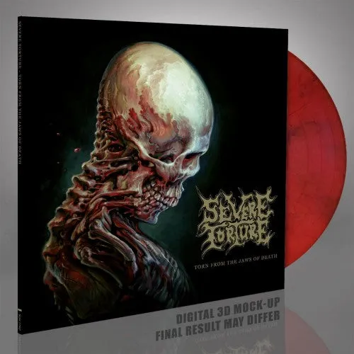 Severe Torture "Torn from The Jaws Of Death" Gatefold Red / Black Marbled Vinyl