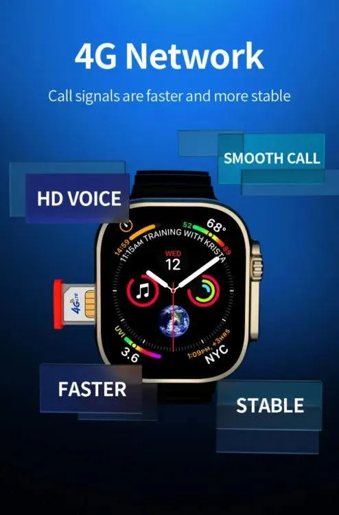 SIM WATCH S8 ULTRA ANDROID WATCH