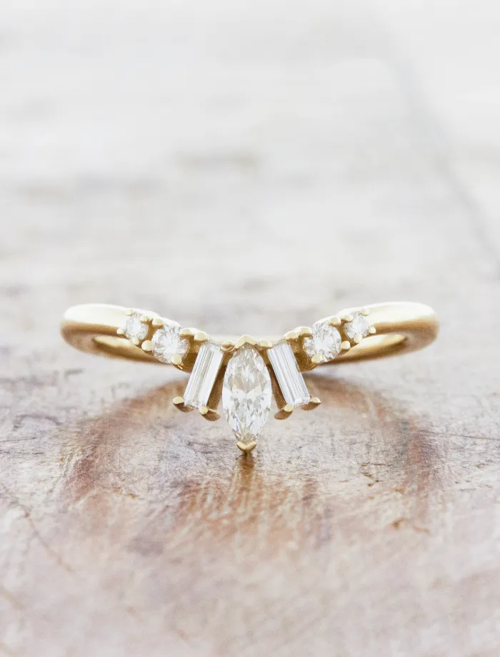 Skyla Sapphire, Islet & Natali Ring Set