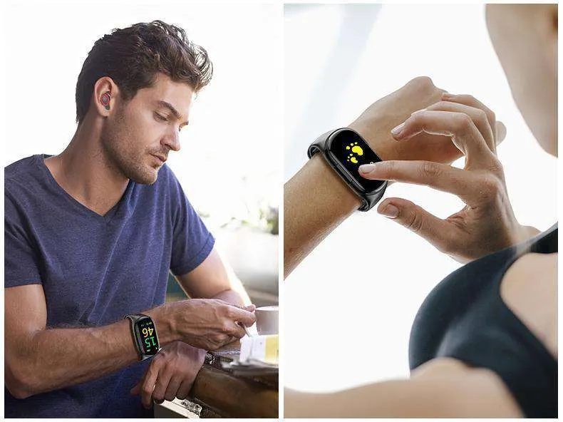 Smart Watch And Bluetooth Earbuds