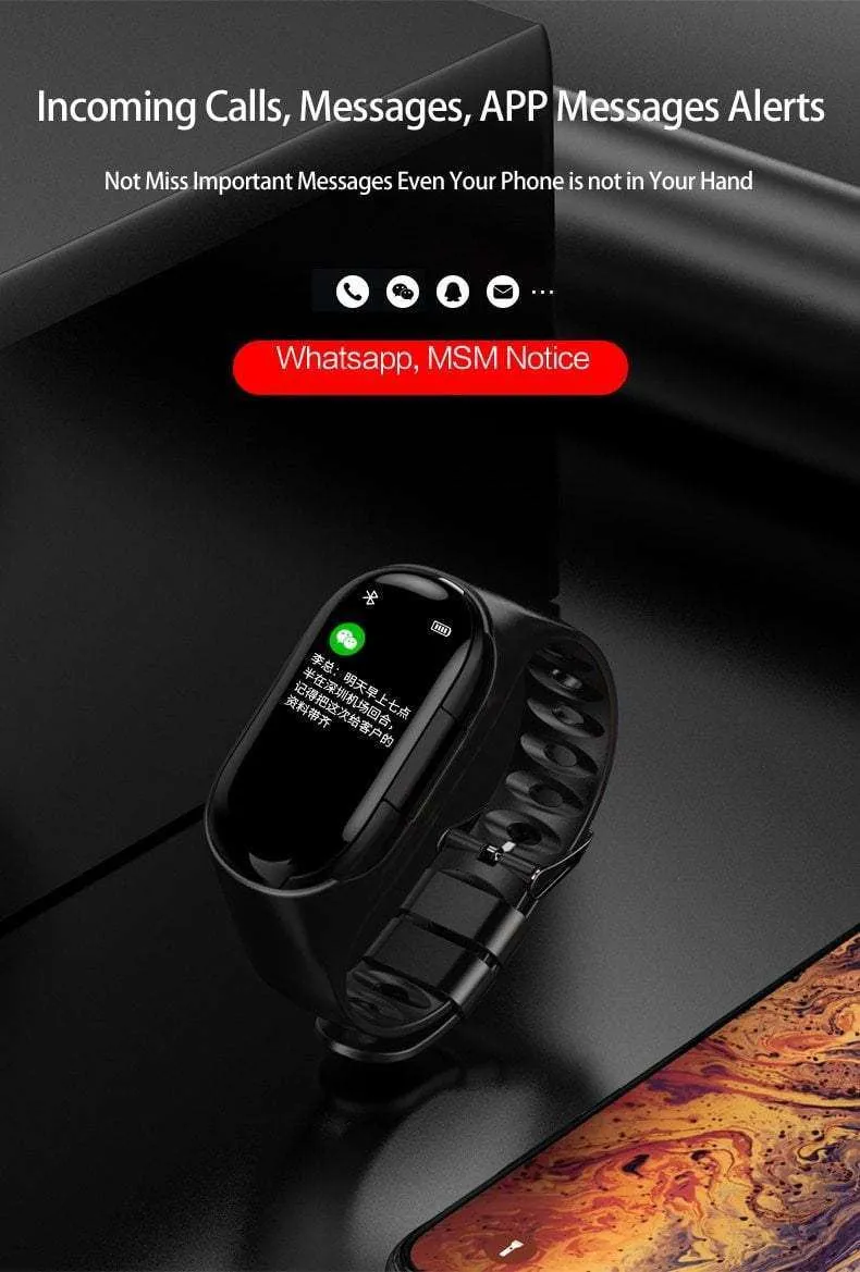Smart Watch And Bluetooth Earbuds