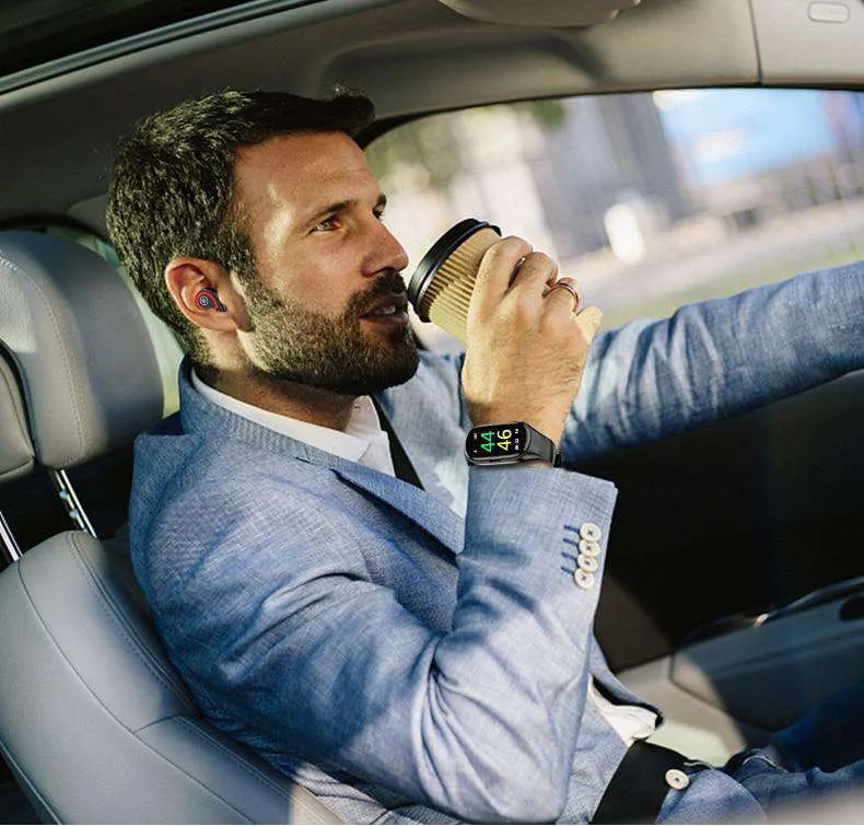 Smart Watch And Bluetooth Earbuds