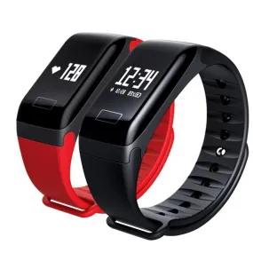Smart Watch F1 Blood Oxygen Blood Pressure Band Fitness Sport Bracelet Heart Rate Monitor SMS Reminder Smart Watch Men Women