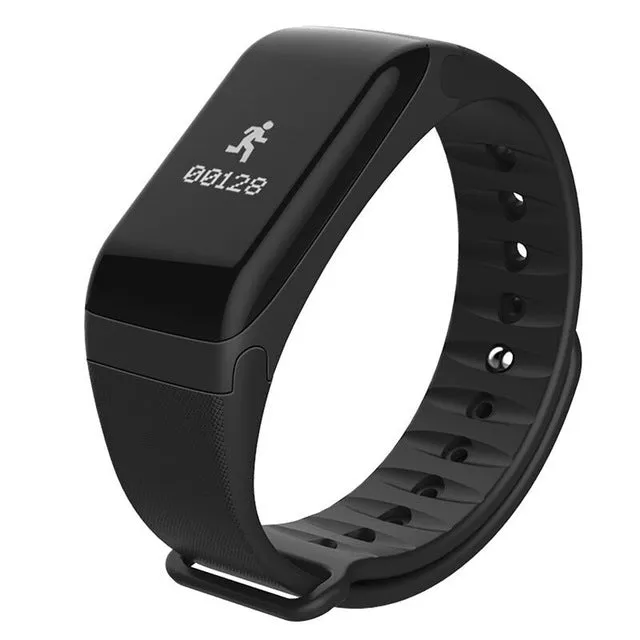 Smart Watch F1 Blood Oxygen Blood Pressure Band Fitness Sport Bracelet Heart Rate Monitor SMS Reminder Smart Watch Men Women