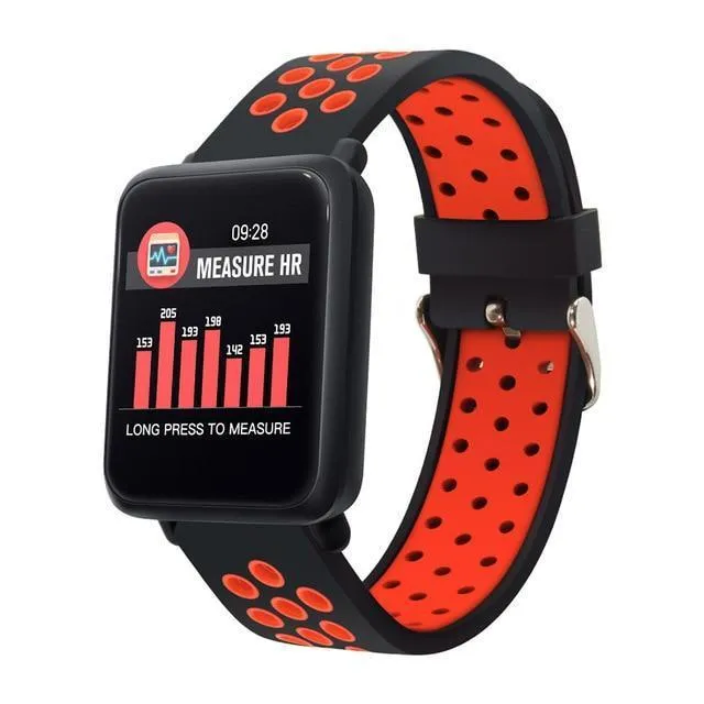 Smart Watch IP68 Waterproof Heart Rate Blood Pressure Smartwatch For Android And IOS