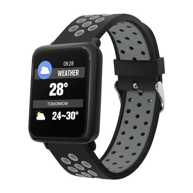 Smart Watch IP68 Waterproof Heart Rate Blood Pressure Smartwatch For Android And IOS