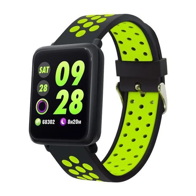 Smart Watch IP68 Waterproof Heart Rate Blood Pressure Smartwatch For Android And IOS
