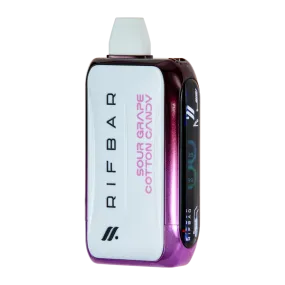 Sour Grape Cotton Candy Rifbar Turbo-X 25k