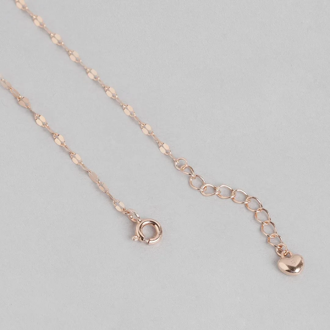 Star Colors 925 Sterling Silver Anklet