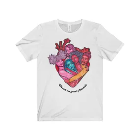 Tee - Check on your friends (with words)