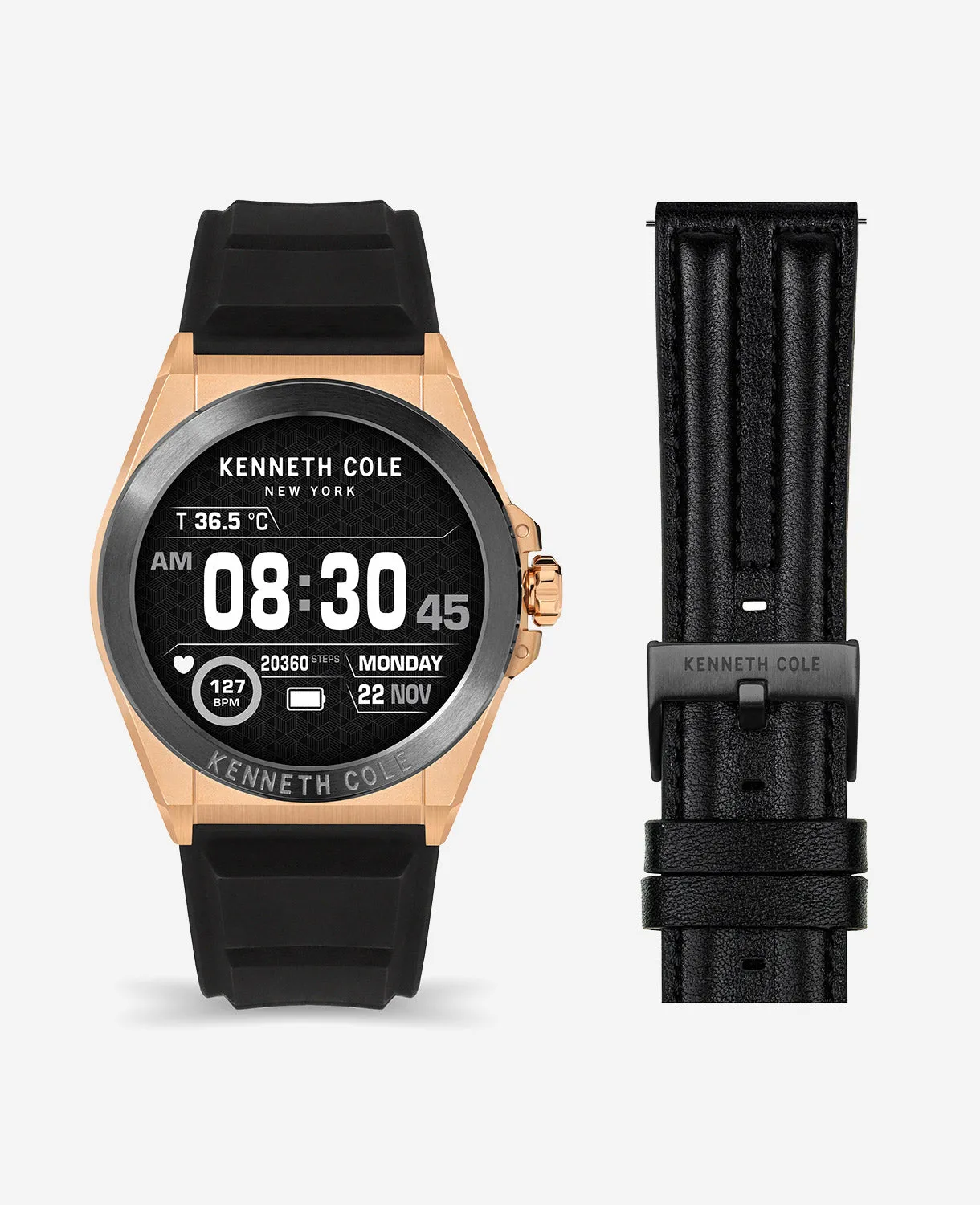 The Wellness Smartwatch 2.0 with Interchangeable Band Set