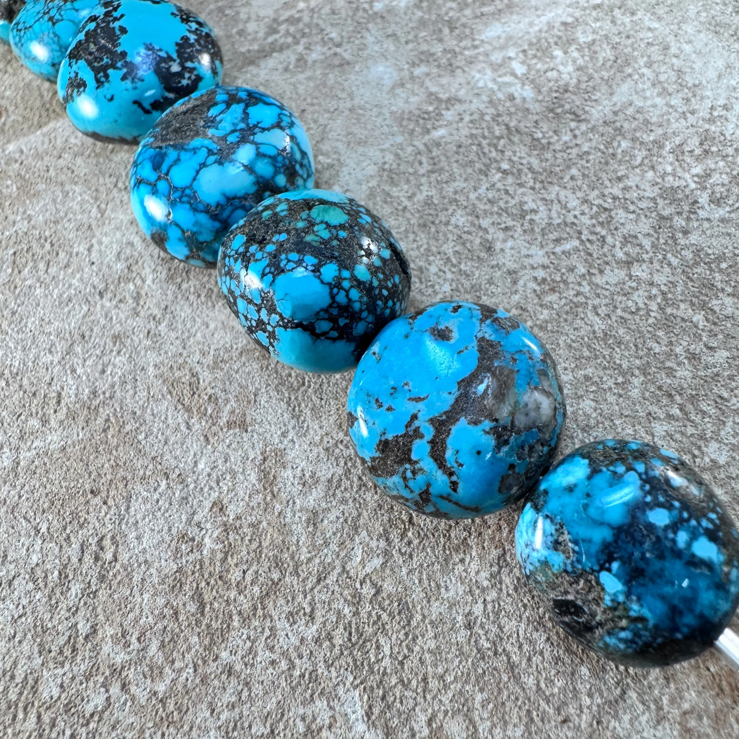 Vintage Kingman Turquoise Bracelet - Estate