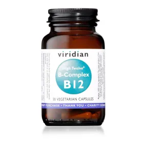 Viridian High Twelve® B-Complex B12 - 30 Capsules