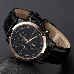 Watches Men Luxury Top Brand CURREN Fashion Men's Quartz Watch sport casual Wristwatch gold black