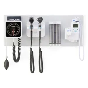 WELCH ALLYN GS777 Integrated Wall System, Macroview Otoscope, 117 LED, with Blood Pressure, SureTemp