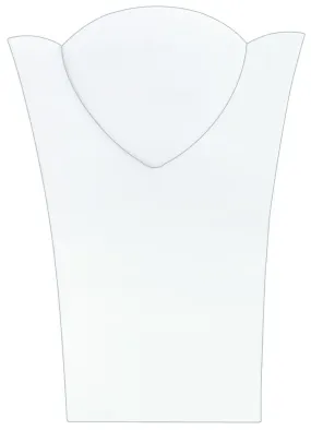 White 11 3/8"H Necklace Display with Easel_II