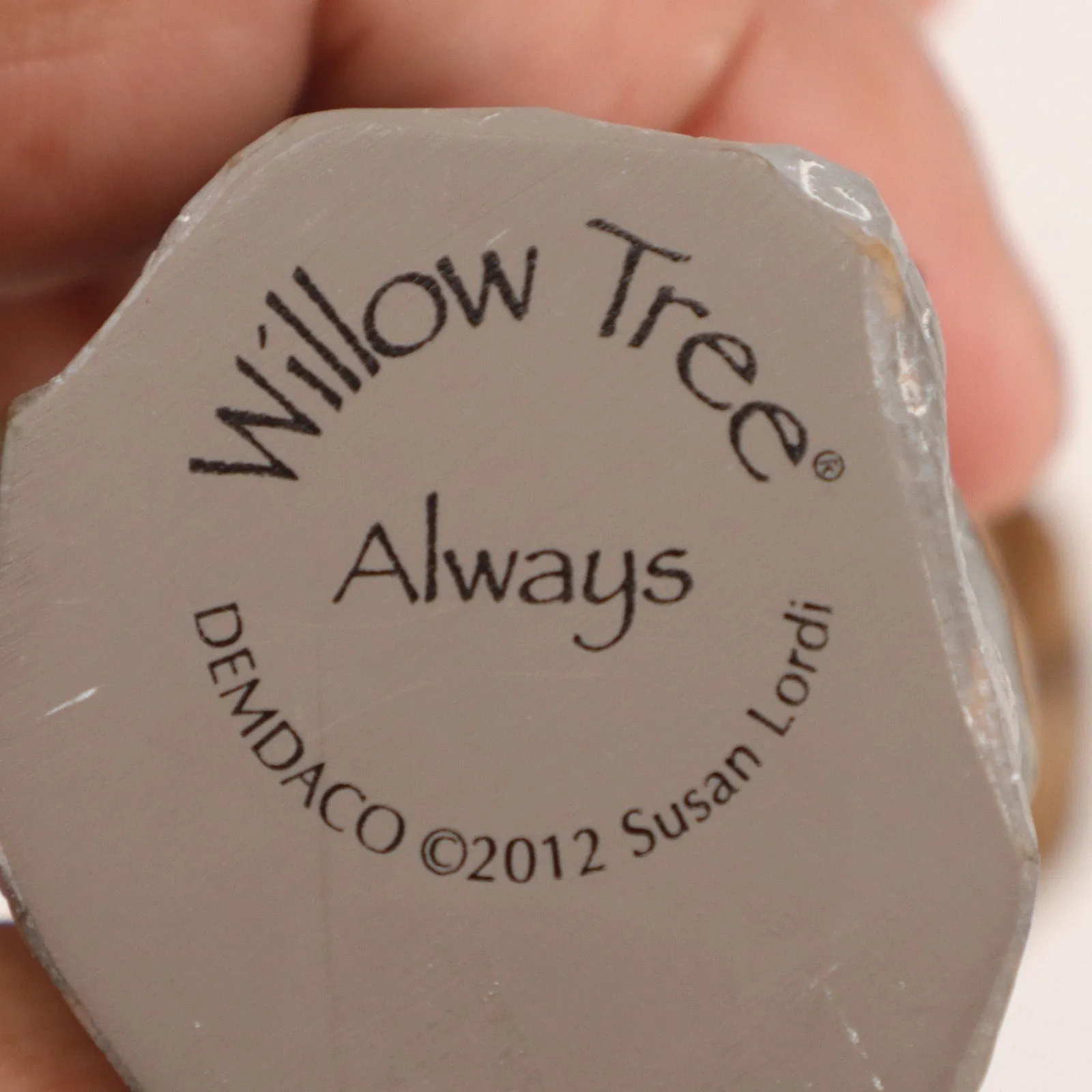 Willow Tree Always 6" Female on Etched Rock Figure Susan Lordi Demdaco 20870