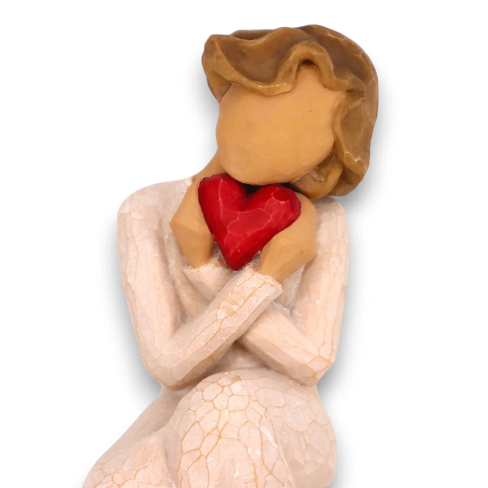 Willow Tree Always 6" Female on Etched Rock Figure Susan Lordi Demdaco 20870