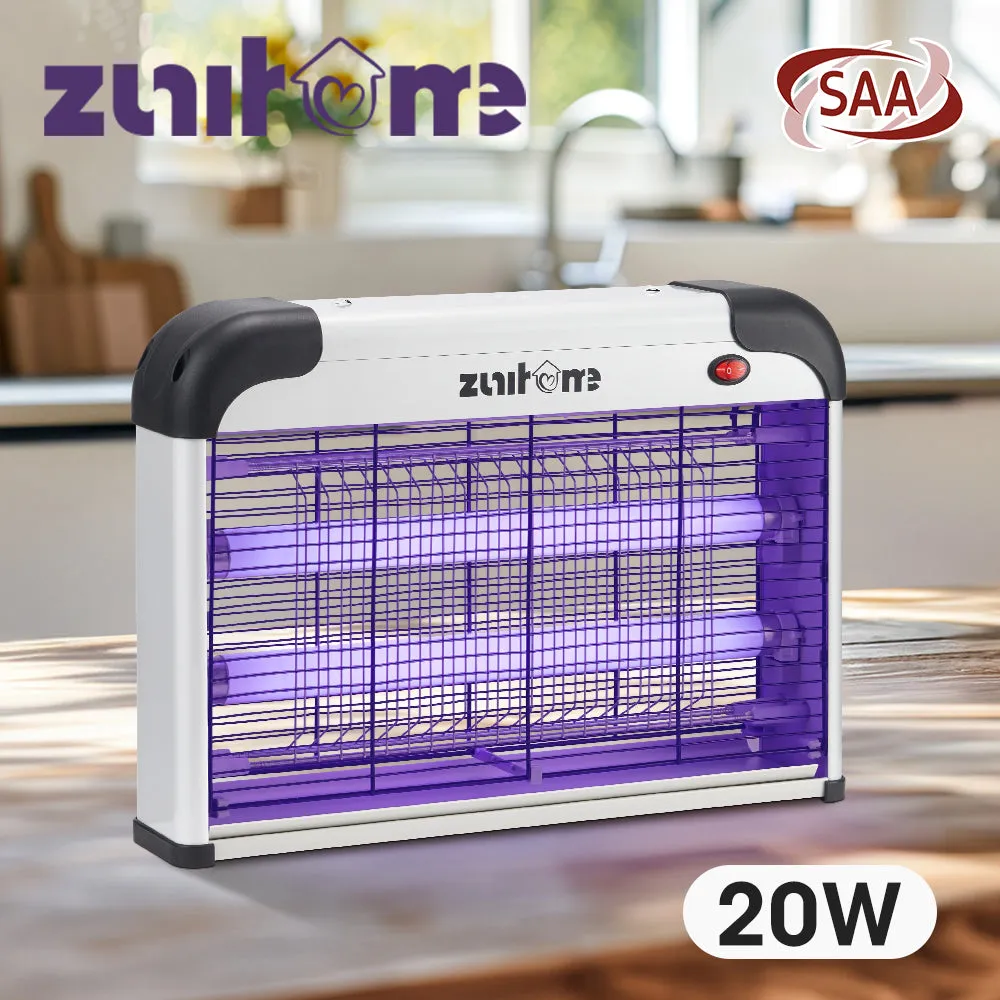 ZUNI Electric UV Mosquito Fly Insect Killer Bug Zapper Trap Light Lamp 20W